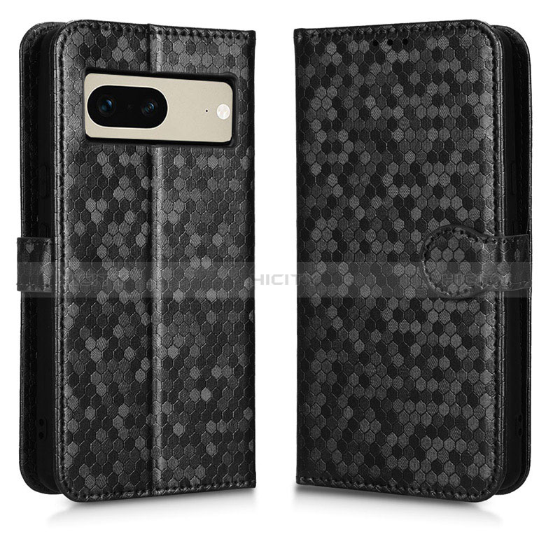 Custodia Portafoglio In Pelle Cover con Supporto C01X per Google Pixel 7 5G