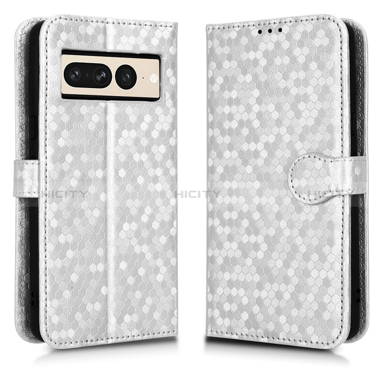 Custodia Portafoglio In Pelle Cover con Supporto C01X per Google Pixel 7 Pro 5G