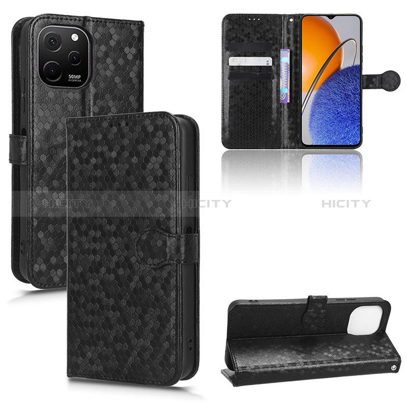 Custodia Portafoglio In Pelle Cover con Supporto C01X per Huawei Enjoy 50z