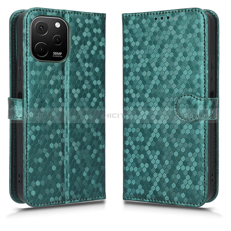 Custodia Portafoglio In Pelle Cover con Supporto C01X per Huawei Enjoy 50z