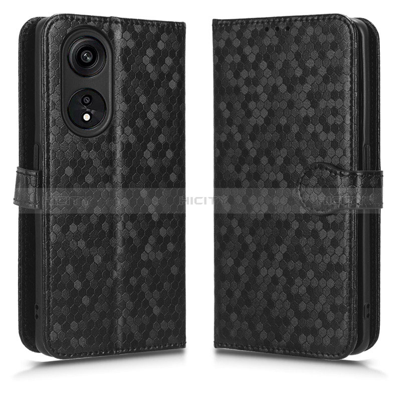 Custodia Portafoglio In Pelle Cover con Supporto C01X per Huawei Honor X5 Plus Nero