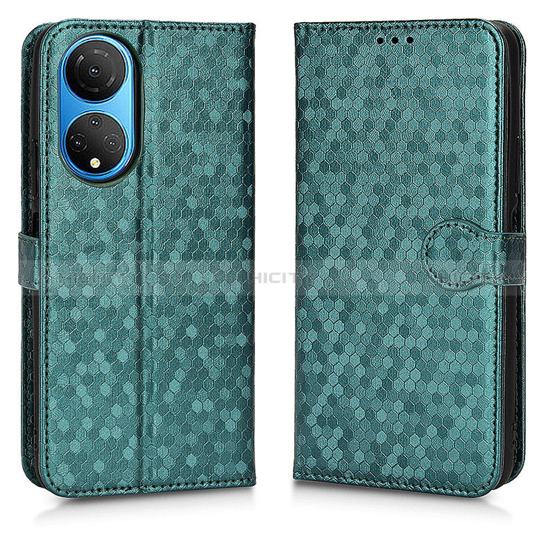 Custodia Portafoglio In Pelle Cover con Supporto C01X per Huawei Honor X7