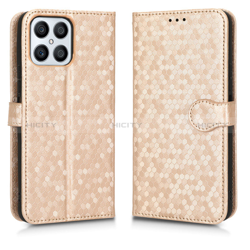 Custodia Portafoglio In Pelle Cover con Supporto C01X per Huawei Honor X8 4G