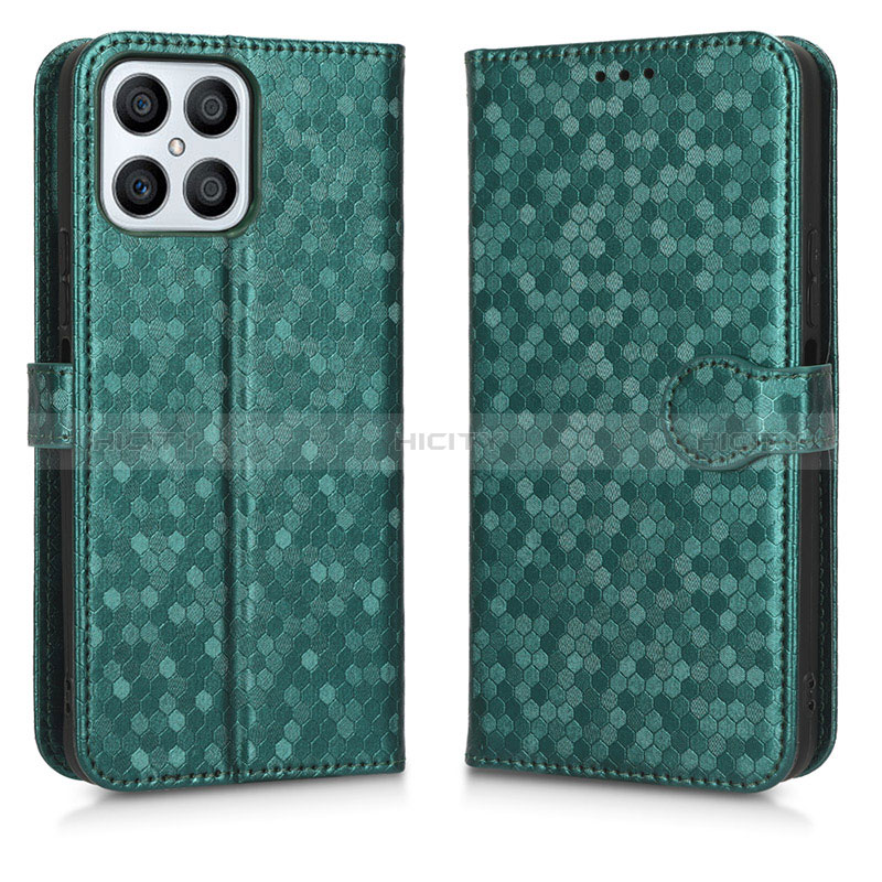 Custodia Portafoglio In Pelle Cover con Supporto C01X per Huawei Honor X8 4G