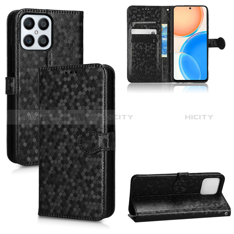 Custodia Portafoglio In Pelle Cover con Supporto C01X per Huawei Honor X8 4G