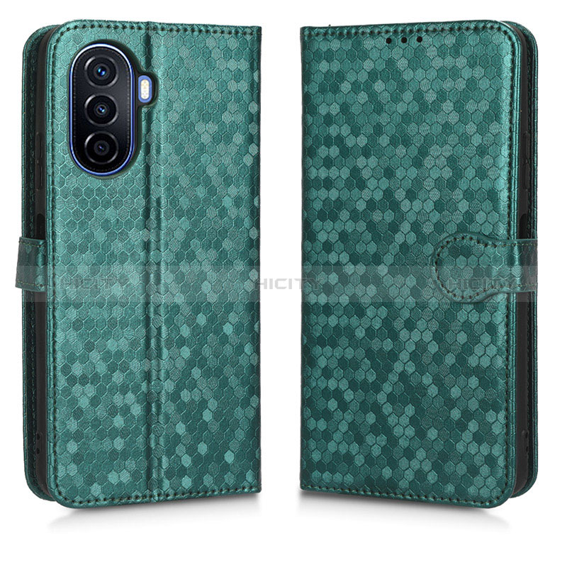 Custodia Portafoglio In Pelle Cover con Supporto C01X per Huawei Nova Y70