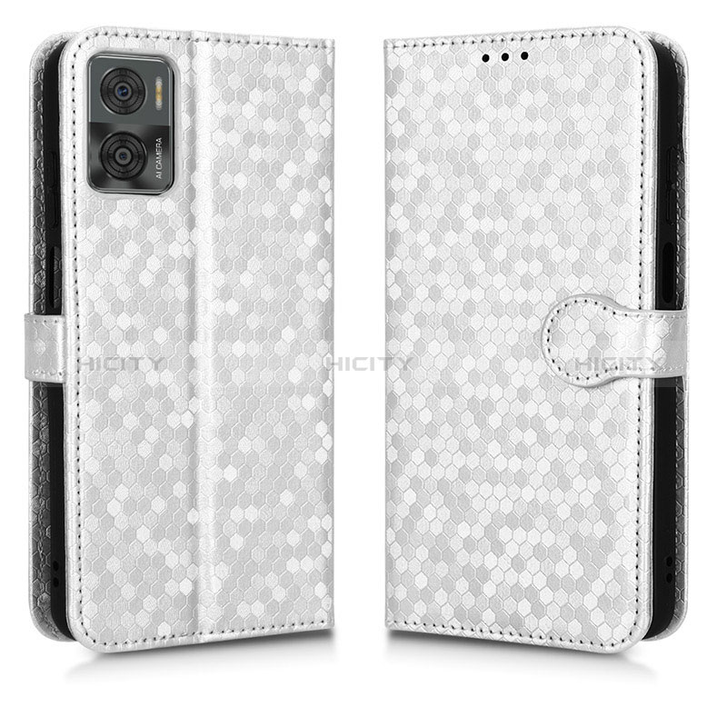 Custodia Portafoglio In Pelle Cover con Supporto C01X per Motorola Moto E22