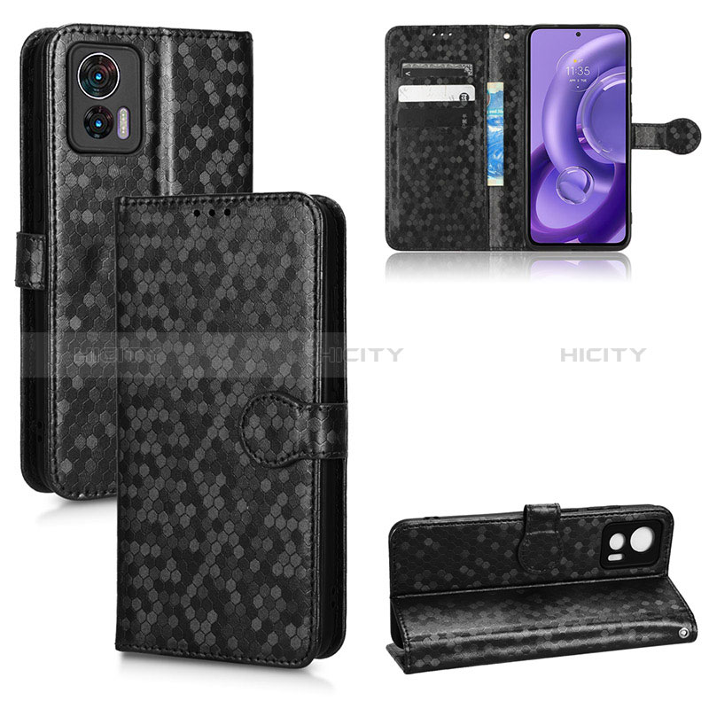 Custodia Portafoglio In Pelle Cover con Supporto C01X per Motorola Moto Edge 30 Neo 5G