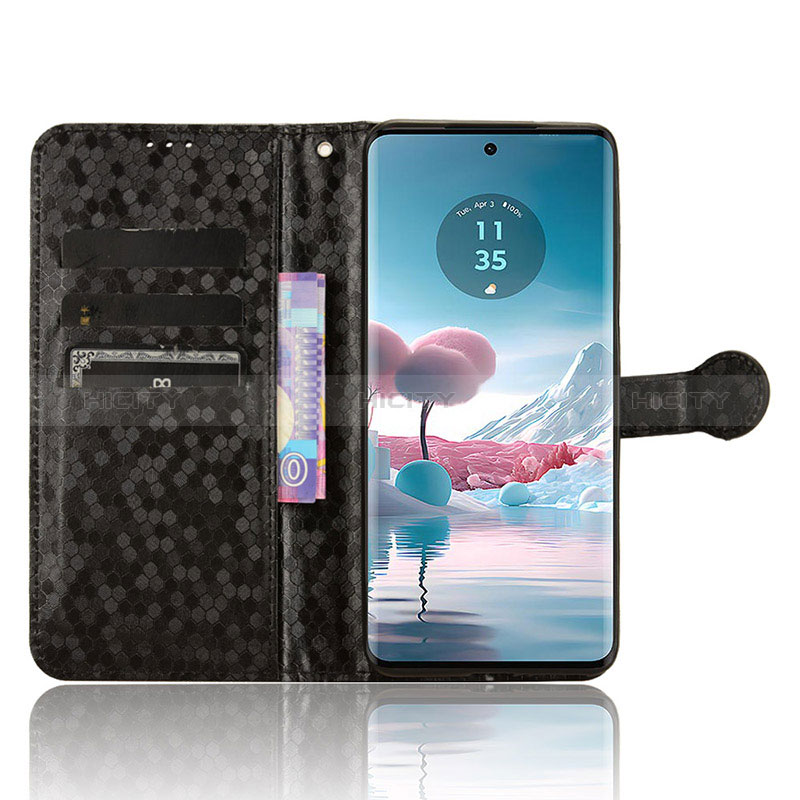 Custodia Portafoglio In Pelle Cover con Supporto C01X per Motorola Moto Edge 40 Neo 5G