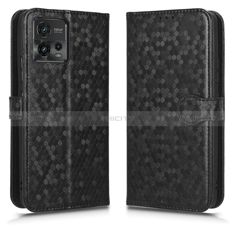 Custodia Portafoglio In Pelle Cover con Supporto C01X per Motorola Moto G72