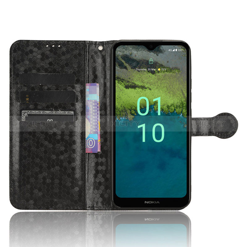 Custodia Portafoglio In Pelle Cover con Supporto C01X per Nokia C110