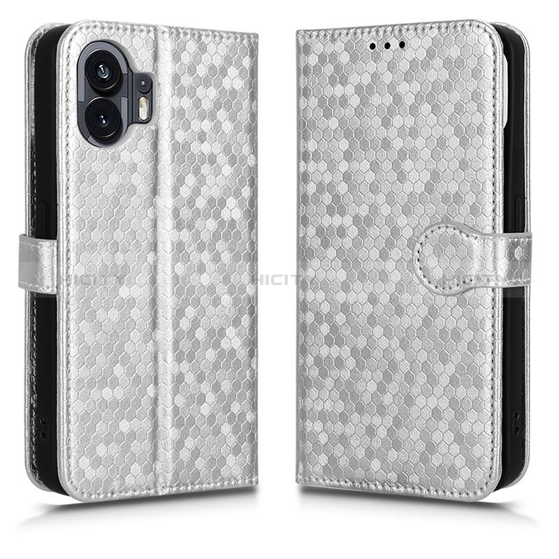 Custodia Portafoglio In Pelle Cover con Supporto C01X per Nothing Phone 2