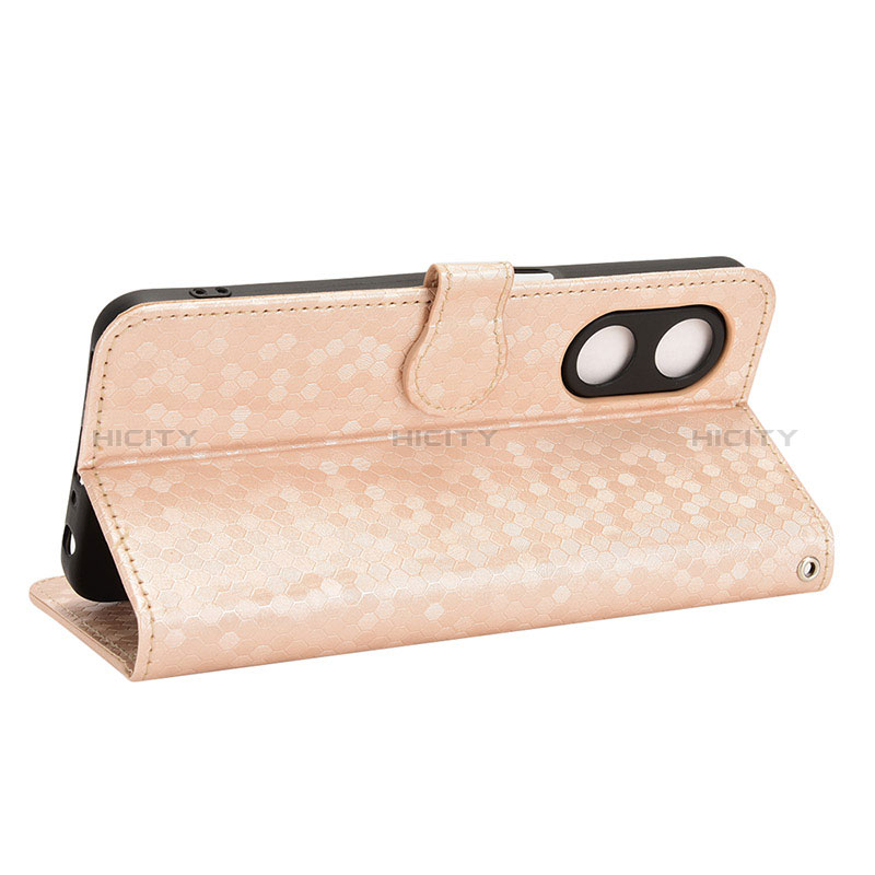 Custodia Portafoglio In Pelle Cover con Supporto C01X per Oppo A1 5G