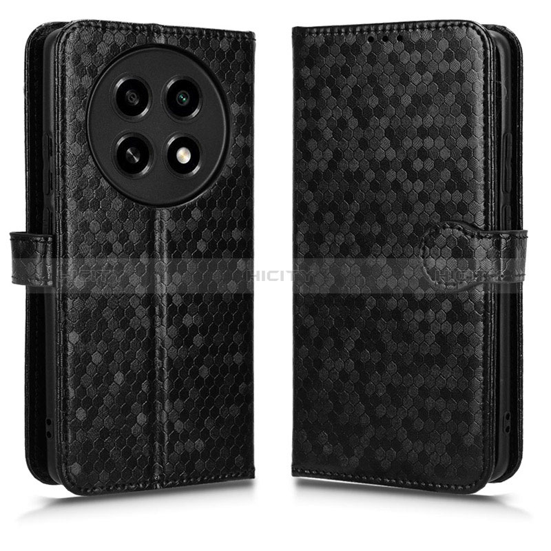 Custodia Portafoglio In Pelle Cover con Supporto C01X per Oppo A2 Pro 5G Nero