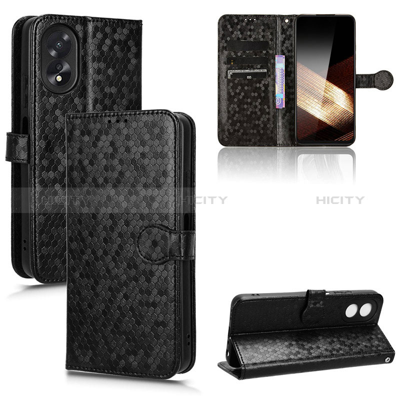 Custodia Portafoglio In Pelle Cover con Supporto C01X per Oppo A78 4G