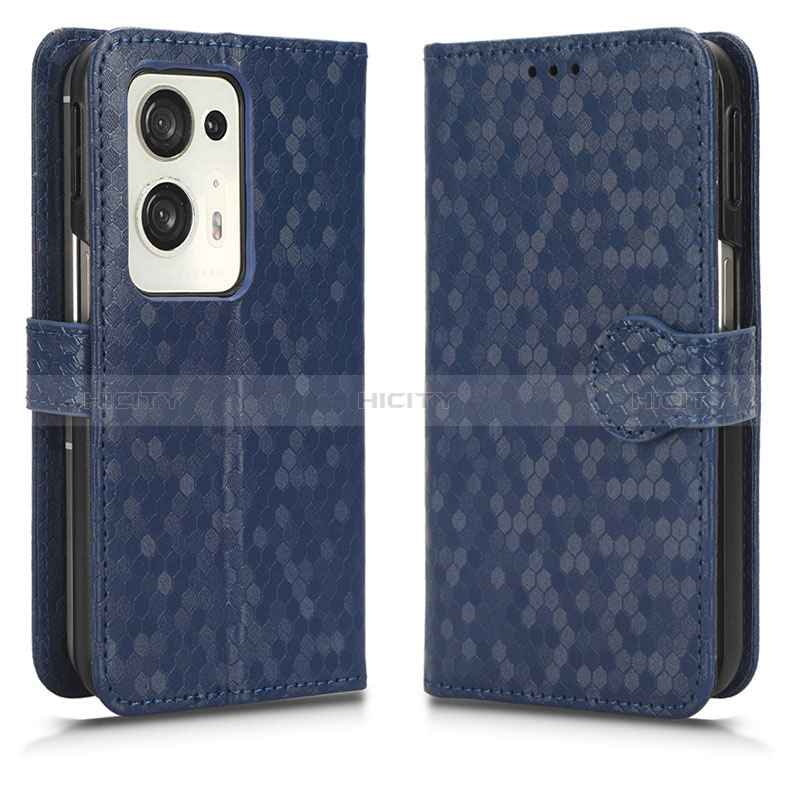 Custodia Portafoglio In Pelle Cover con Supporto C01X per Oppo Find N2 5G