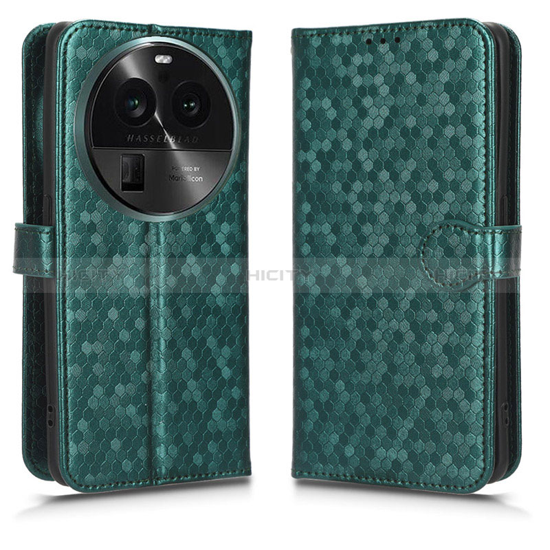 Custodia Portafoglio In Pelle Cover con Supporto C01X per Oppo Find X6 5G