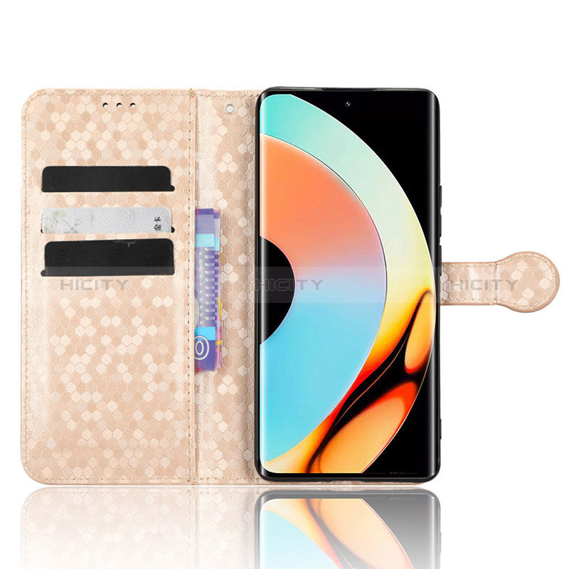 Custodia Portafoglio In Pelle Cover con Supporto C01X per Realme 10 Pro+ Plus 5G