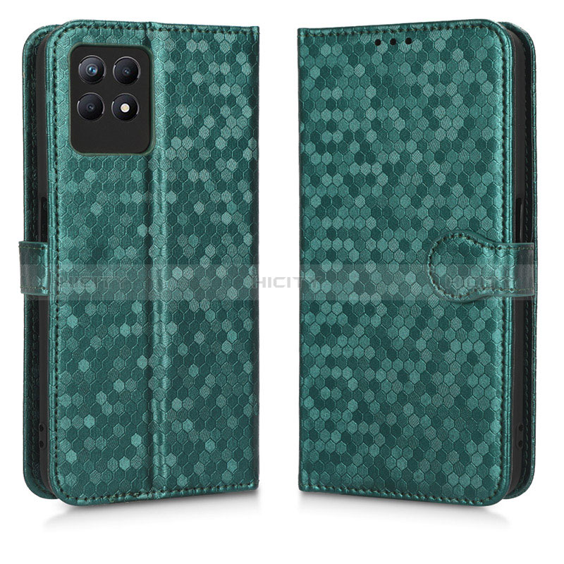 Custodia Portafoglio In Pelle Cover con Supporto C01X per Realme 8i