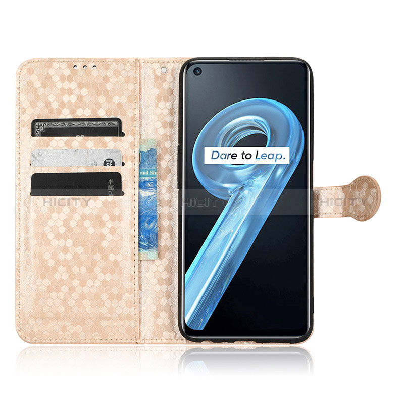 Custodia Portafoglio In Pelle Cover con Supporto C01X per Realme 9i 4G