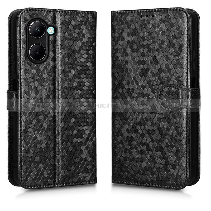 Custodia Portafoglio In Pelle Cover con Supporto C01X per Realme C33 (2023)