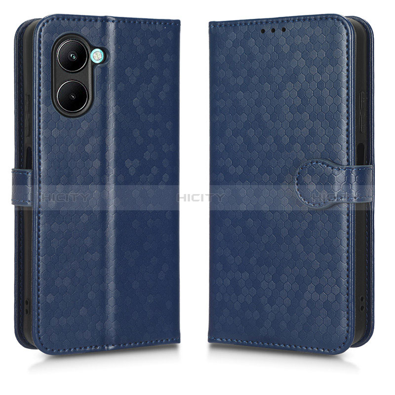 Custodia Portafoglio In Pelle Cover con Supporto C01X per Realme C33 (2023)