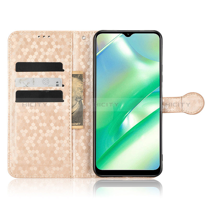 Custodia Portafoglio In Pelle Cover con Supporto C01X per Realme C33 (2023)