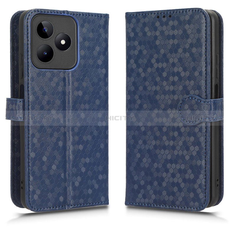 Custodia Portafoglio In Pelle Cover con Supporto C01X per Realme C53 India