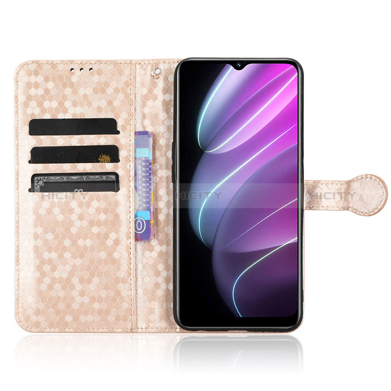 Custodia Portafoglio In Pelle Cover con Supporto C01X per Realme Q5x 5G