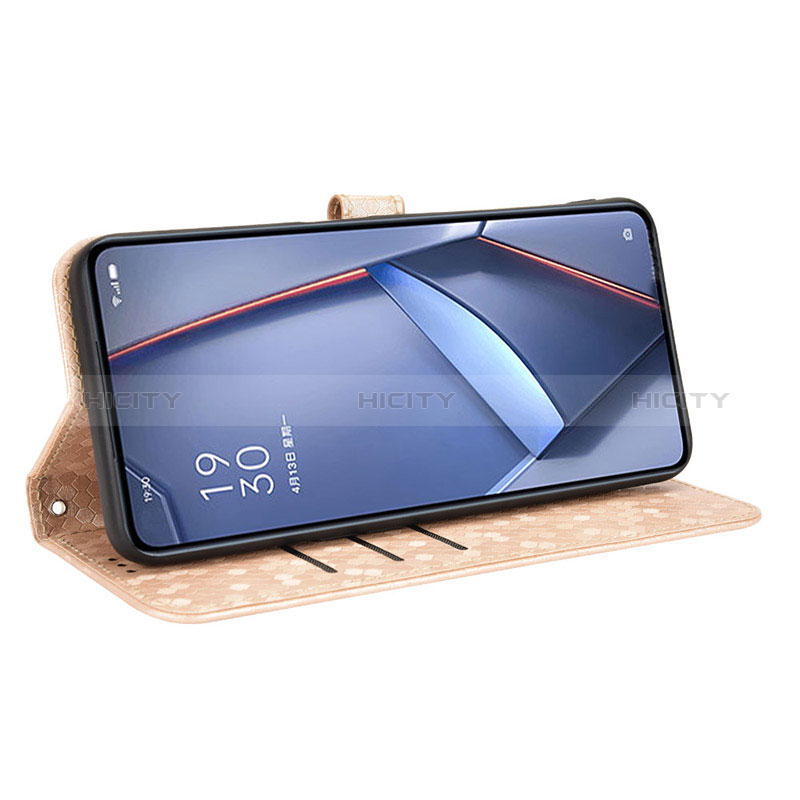 Custodia Portafoglio In Pelle Cover con Supporto C01X per Realme V30t 5G