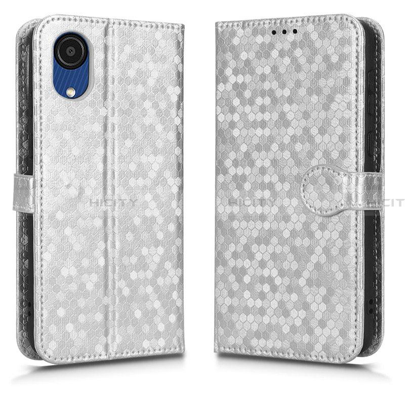 Custodia Portafoglio In Pelle Cover con Supporto C01X per Samsung Galaxy A03 Core