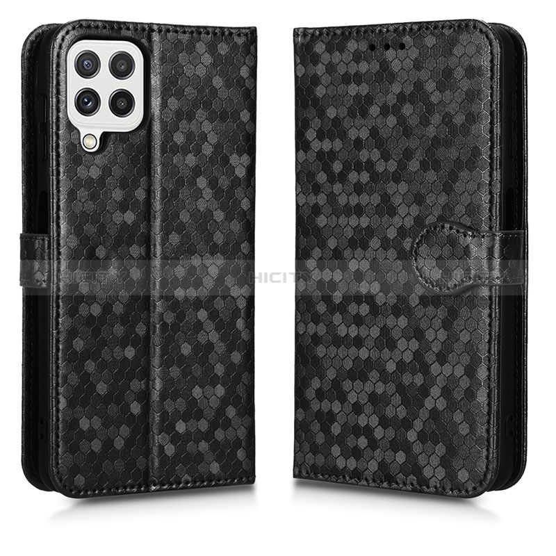 Custodia Portafoglio In Pelle Cover con Supporto C01X per Samsung Galaxy A12