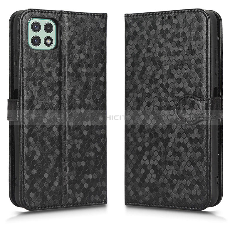 Custodia Portafoglio In Pelle Cover con Supporto C01X per Samsung Galaxy A22s 5G