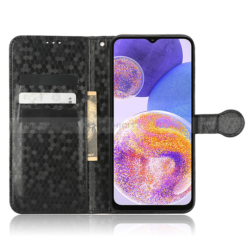 Custodia Portafoglio In Pelle Cover con Supporto C01X per Samsung Galaxy A23 5G