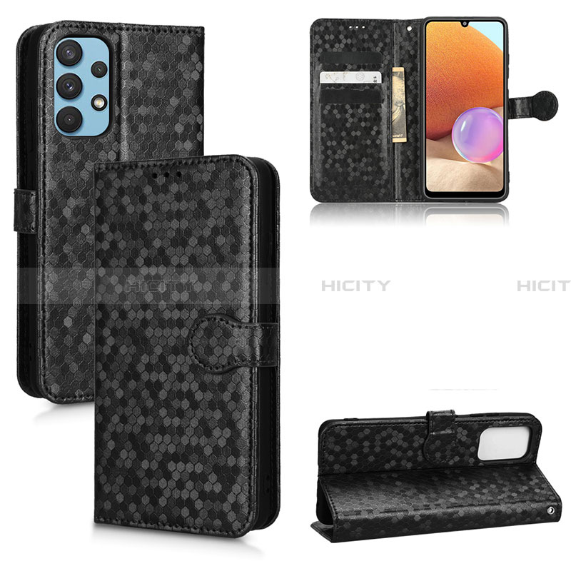 Custodia Portafoglio In Pelle Cover con Supporto C01X per Samsung Galaxy A32 4G