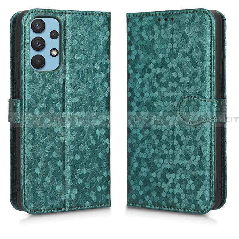 Custodia Portafoglio In Pelle Cover con Supporto C01X per Samsung Galaxy A32 4G