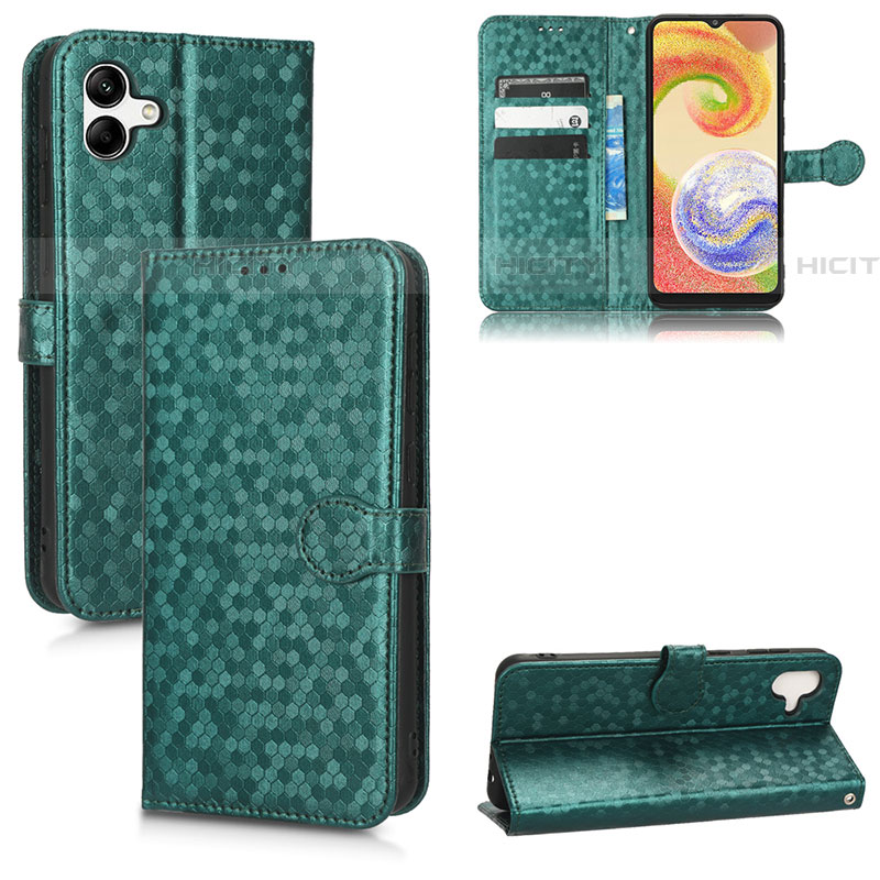 Custodia Portafoglio In Pelle Cover con Supporto C01X per Samsung Galaxy F04