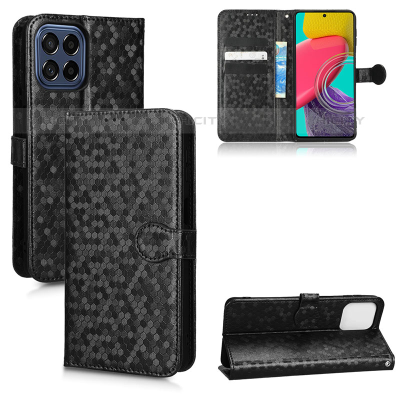 Custodia Portafoglio In Pelle Cover con Supporto C01X per Samsung Galaxy M53 5G