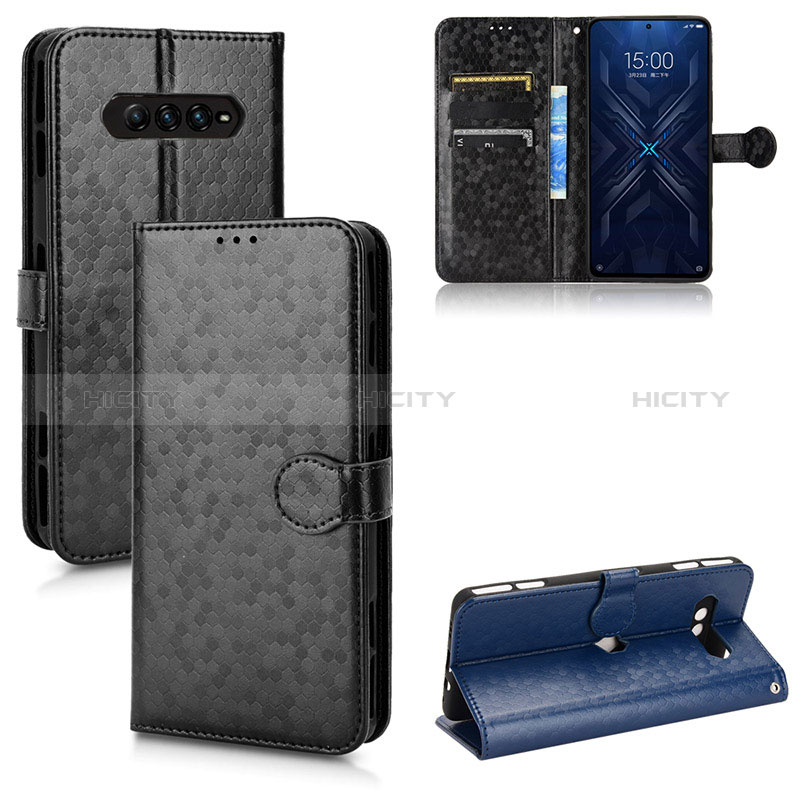 Custodia Portafoglio In Pelle Cover con Supporto C01X per Xiaomi Black Shark 4 5G