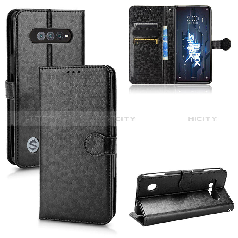 Custodia Portafoglio In Pelle Cover con Supporto C01X per Xiaomi Black Shark 4S 5G