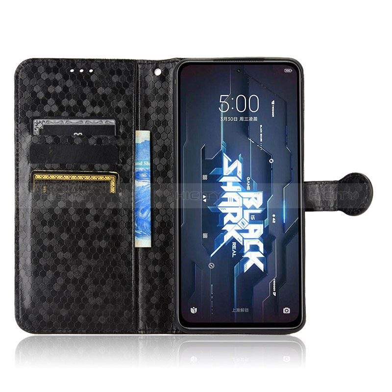 Custodia Portafoglio In Pelle Cover con Supporto C01X per Xiaomi Black Shark 4S 5G