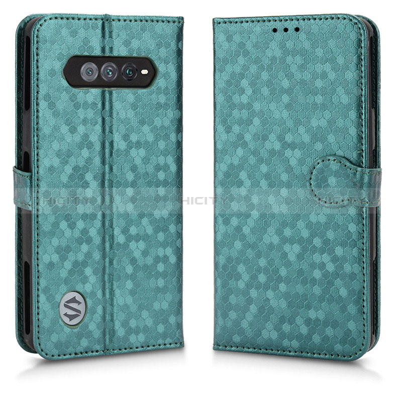 Custodia Portafoglio In Pelle Cover con Supporto C01X per Xiaomi Black Shark 4S Pro 5G