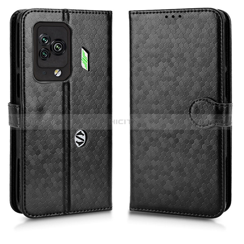 Custodia Portafoglio In Pelle Cover con Supporto C01X per Xiaomi Black Shark 5 Pro 5G