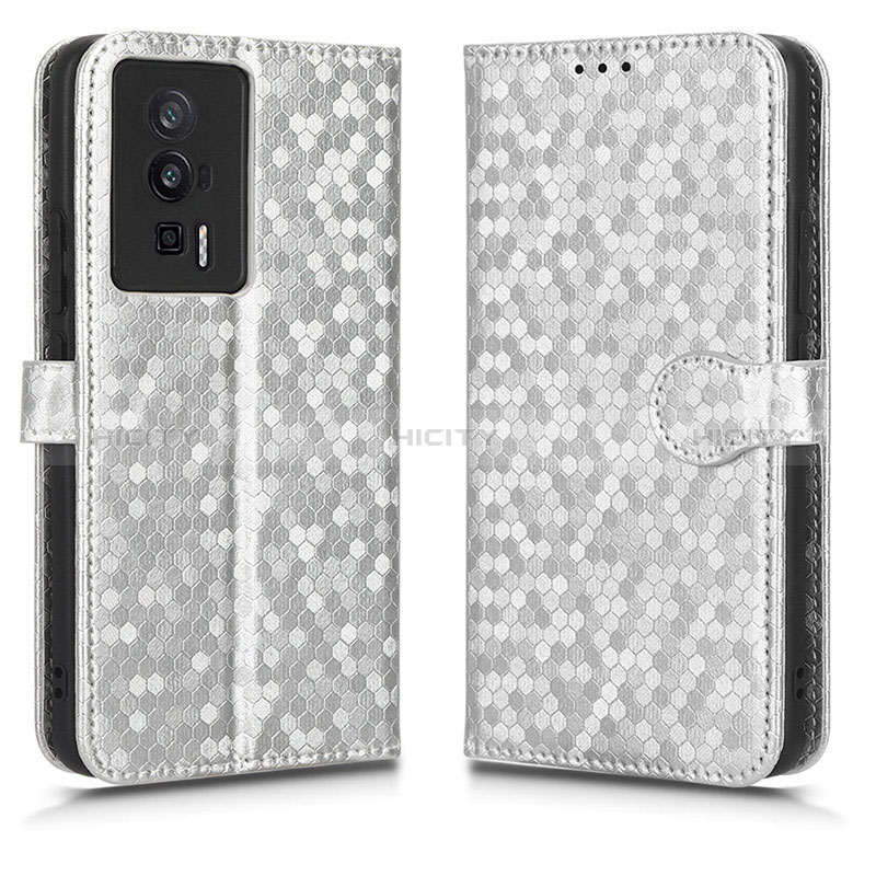 Custodia Portafoglio In Pelle Cover con Supporto C01X per Xiaomi Poco F5 Pro 5G