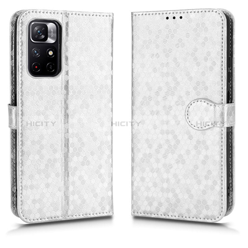 Custodia Portafoglio In Pelle Cover con Supporto C01X per Xiaomi Poco M4 Pro 5G