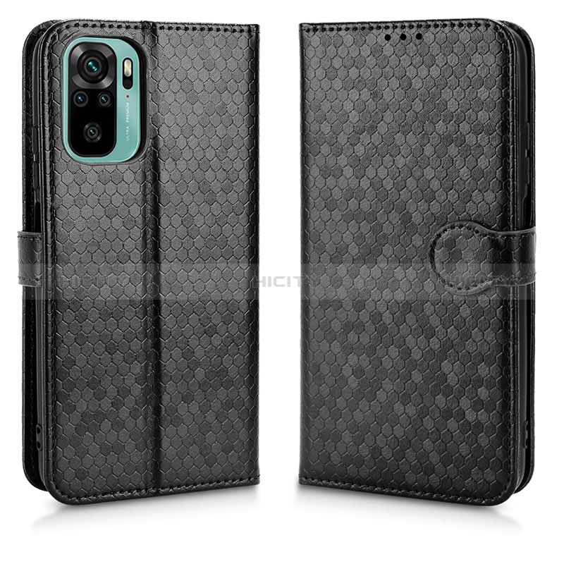 Custodia Portafoglio In Pelle Cover con Supporto C01X per Xiaomi Redmi Note 10 4G