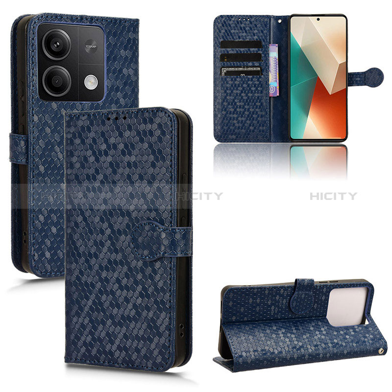 Custodia Portafoglio In Pelle Cover con Supporto C01X per Xiaomi Redmi Note 13 5G