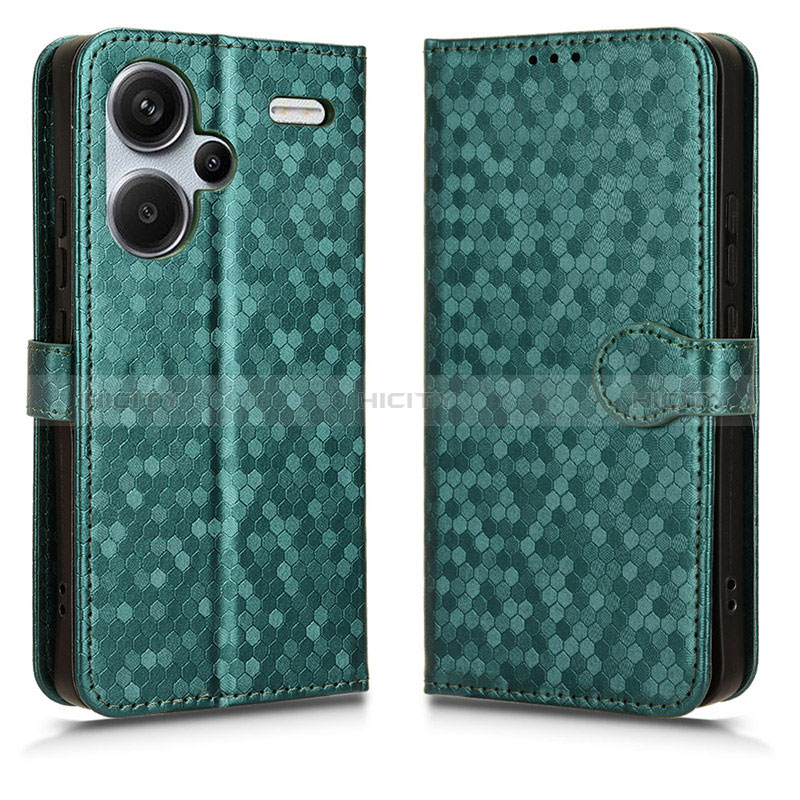 Custodia Portafoglio In Pelle Cover con Supporto C01X per Xiaomi Redmi Note 13 Pro+ Plus 5G