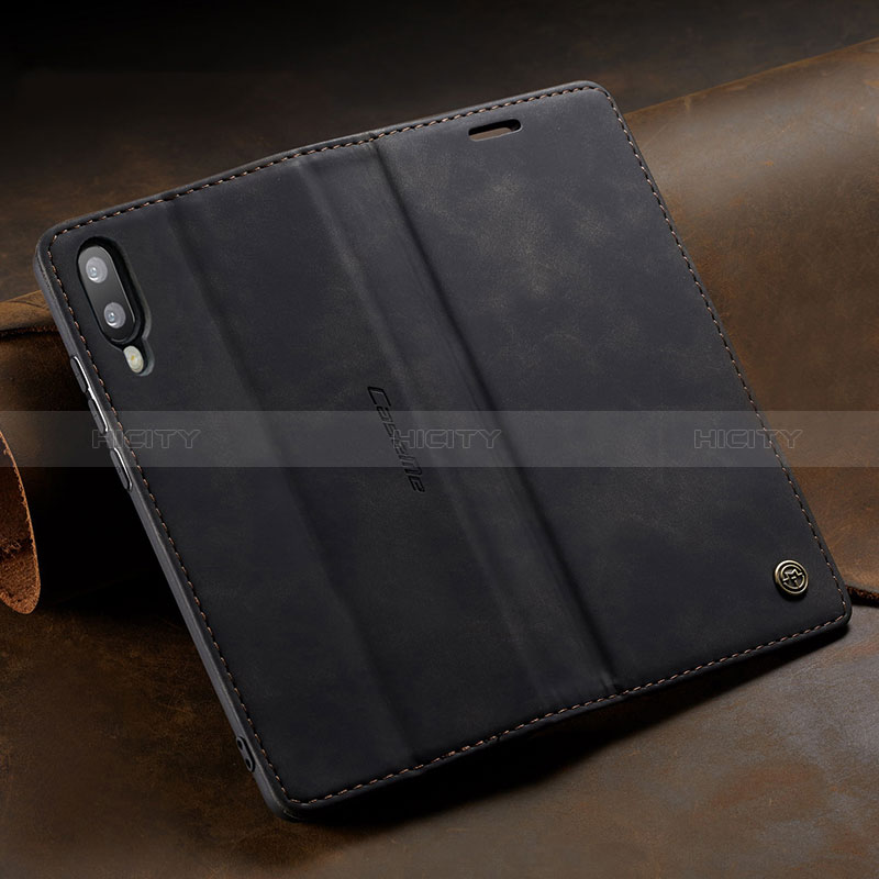 Custodia Portafoglio In Pelle Cover con Supporto C02S per Samsung Galaxy M10
