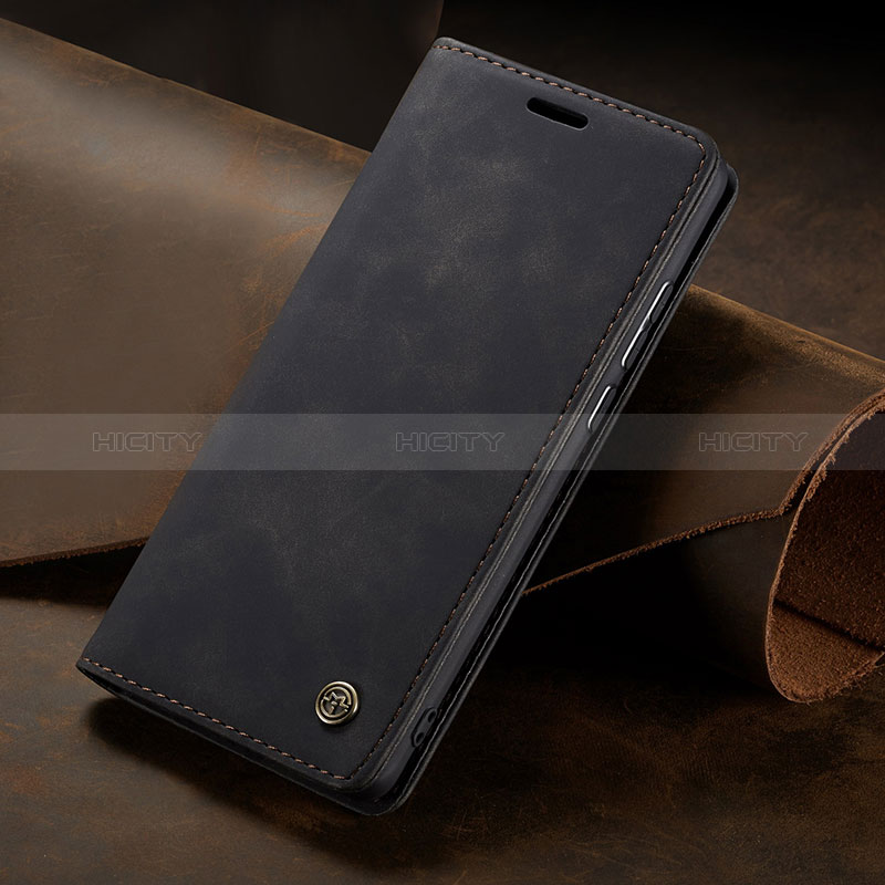 Custodia Portafoglio In Pelle Cover con Supporto C02S per Samsung Galaxy M10 Nero